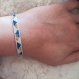 Bracelet bleu miyuki