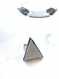 Bague forme triangle 