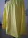Veste de tailleur jaune en coton