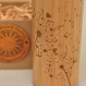 Dandelion notes thermos en bois du bambou et acier inox avec gravure au laser