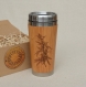 Tasse de voyage chanvre cadeau mug en bois de bamboo hemp