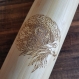 Thermos bambou cadeau personnalisable avec gravure sur bois 