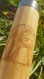Bear ourse thermos en bois du bambou et acier inox avec gravure au laser