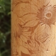 Sunflowers cadeau de provence thermos en bois du bambou et acier inox avec gravure au laser