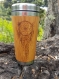 Tasse de voyage attrapeur de rÊves cadeau mug en bois de bamboo