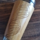 Adn tasse de voyage cadeau mug en bois de bamboo dna 