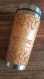 Tasse de voyage cadeau en bois personnalisée avec image texte monogram