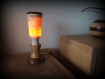Lampe en bois translucide tourné à la main