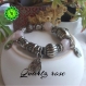 Bracelet femme, quartz rose naturels, bracelet en pierres semi-précieuses, yoga, chakras, bouddha, bracelet protection