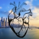 Coeur anatomie paysage de city - fichier numérique à imprimer 