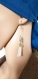 Boucle d'oreille émail étoile vert kaki, perles en verre bleu vert marbré, triangle ajouré, crochet en métal acier inoxydable argenté