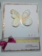 Carte d'anniversaire papillon