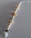 Attache tétine en bois non traité et perles crochetées - idéal pour bébé - fait main au crochet