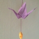Attrape rêve origami grues