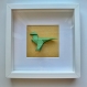 Cadre origami dinosaure