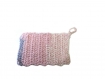 Tawashi reutilisable, lingette, lavette au crochet 14 cm sur 12 cm