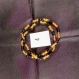 Bracelet minimaliste et discret en perles de verre double tour