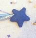 L'étoile filante ( bleu marine)