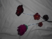 Fleurs colorées à piquer