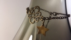 Br-06-bracelet couleur bronze médaille étoile