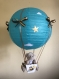 Luminaire bébé montgolfière personnalisé