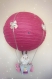 Luminaire bébé montgolfière personnalisé