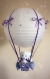 Suspension bébé montgolfière nounours personnalisé