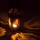 Lanterne marocaine-de style vintage shéhérazade candle holder-or rose mariage lanternes-métal et bois bougie