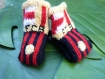 Chaussons pour petits supporters en herbe