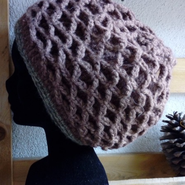 Bonnet filet cool : accessoires-chapeau-et-bonnet par tricot-germante