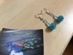 Boucles d'oreilles - couleur crystal (creative beads)