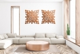 3d stylish wood wall art decor, moroccan panel, arabic wall art, islamic wall decor, living room, decorative wooden wall panel, arabesque