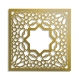 3 d  wood panel alhambra, 60 cm, wall picture, decorative wall panel, openwork wall decor, wood wall art, ornament, living room