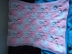 Couverture bébé faite au tricot 