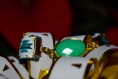 Bracelet haya pierre vert d'eau douce
