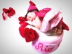 Baby shower décoration - bébé fée miniature - guitare fimo