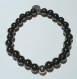 Bracelet en perles naturelles 6 mm : hématite