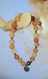 Bracelet en perles naturelles 6 mm : aventurine orange