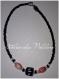Bracelet perles noires