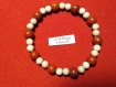 Bracelet de protection pierres semies précieuses pierres fine jaspe rouge