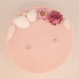 Bougie bijou décoration fleurs séchées pendentif chat pierres gemmes