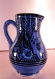 M oroccan pottery bleu/home living, kitchen dining, drink barware, drinkware, pitchers drinking sets, alcobaca, vestal pottery, purple