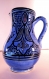 M oroccan pottery bleu/home living, kitchen dining, drink barware, drinkware, pitchers drinking sets, alcobaca, vestal pottery, purple
