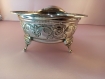 Antique butter dish silver arts de la table/collections/années 1990/métal argenté
