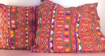 Vintage moroccan art handmade pillow/ accent décoratif, art déco art nouveau, coussin en soie élégant, oreiller de lit