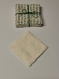 Lingette de toilette en coton oeko tex démaquillante lavable réutilisable écologique