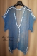 Robe bleue de plage «summer blue dress »
