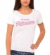 T-shirt 100% coton pour femme en mode princesse rose
