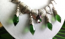 Elven silver necklace 