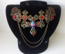 Gothic heavy cross necklace